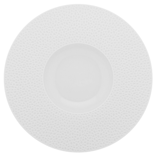 Assiette Chapeau Perle rosée ø=30/14cm