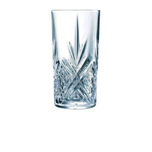 représentation Long Drink verre travaillé 38cl Broadway