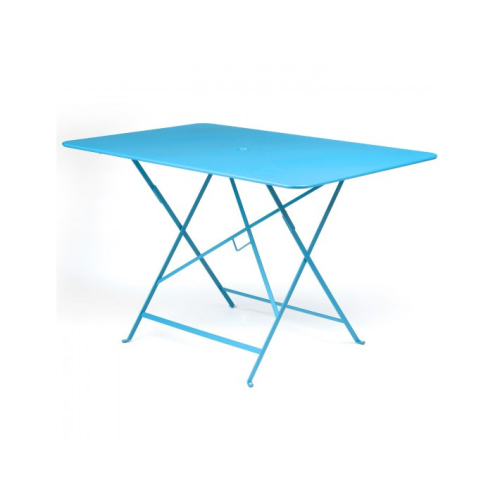 représentation Table Bistrot Turquoise rect. 117x77cm