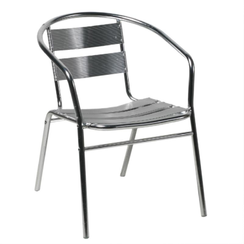 représentation Chaise en aluminium