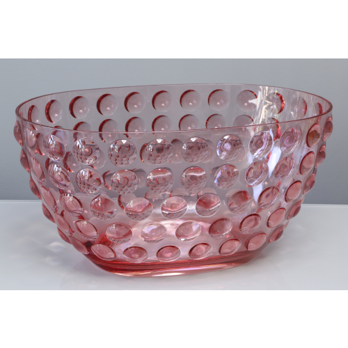 Rafraîchissoir oval plexi rose