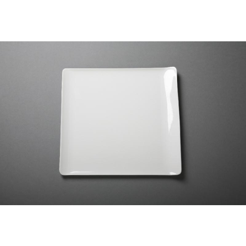 Assiette plate carrée Vendôme 26cm