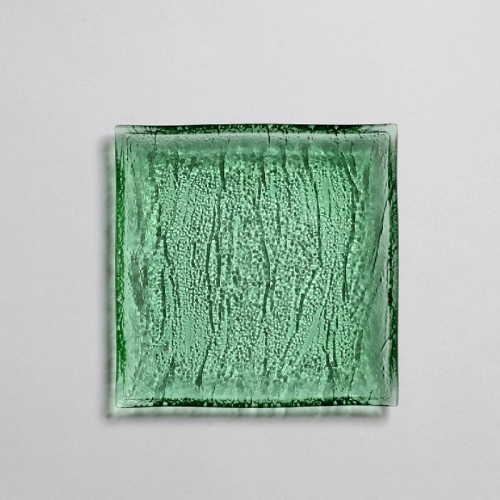 Assiette Minerali Verte 10,5x10,5cm