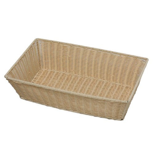 Panier en osier rect. 53x33x15(H)cm