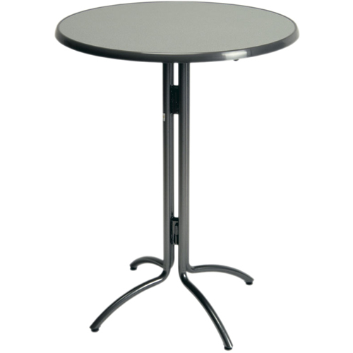 Table haute à napper H=114cm ø=85cm