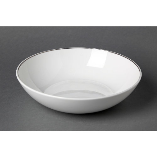 représentation Assiette creuse Coupe bord Platine 19cm