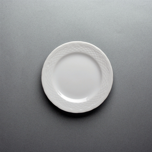 représentation Assiette à pain Reine Blanc 17cm